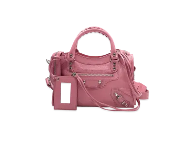 BALENCIAGA Handbag Lambskin "Pink"