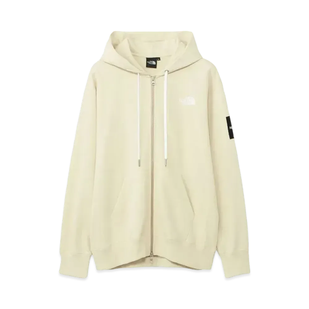 The North Face Square Logo Full Zip "Gravel"