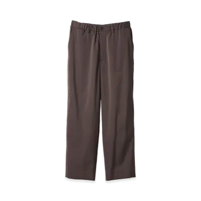 SEDAN ALL-PURPOSE Action Pleats Easy Trousers "Dark Brown"