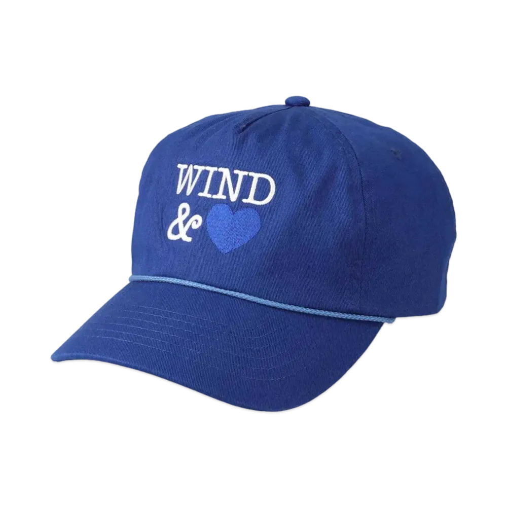 WIND AND SEA Twill 5 Panel Cap(HTSP) "Bule_Heart"