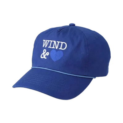 WIND AND SEA Twill 5 Panel Cap(HTSP) "Bule_Heart"