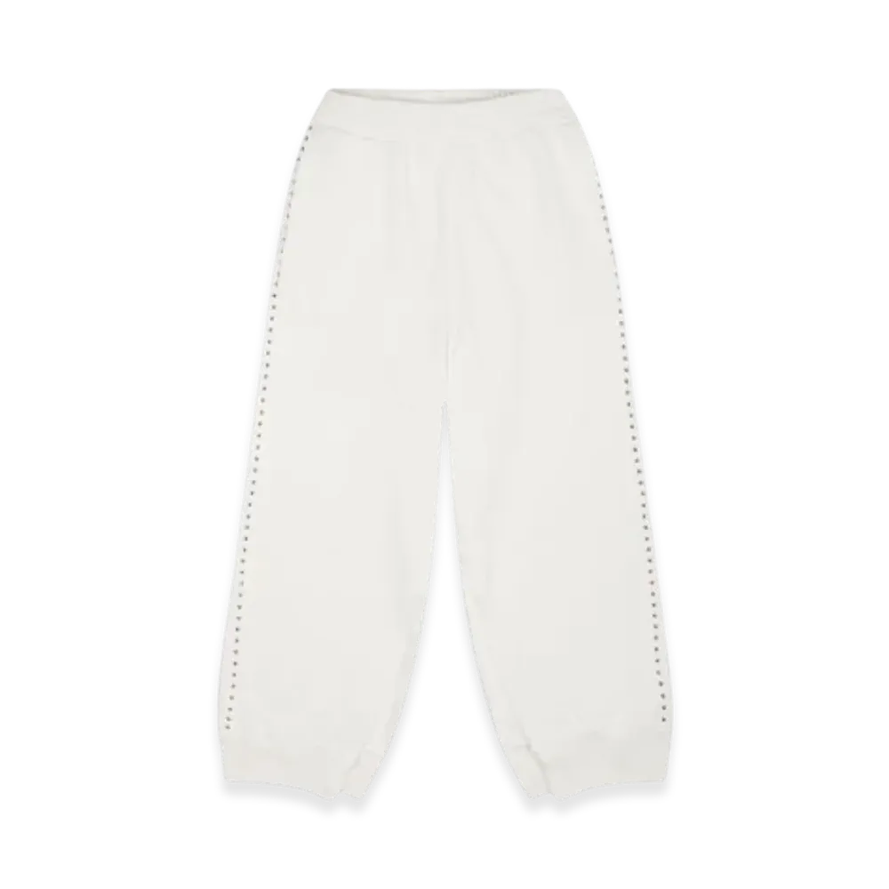 MM6 Maison Margiela Women's Studded Sweatpants "Dirty Wash"