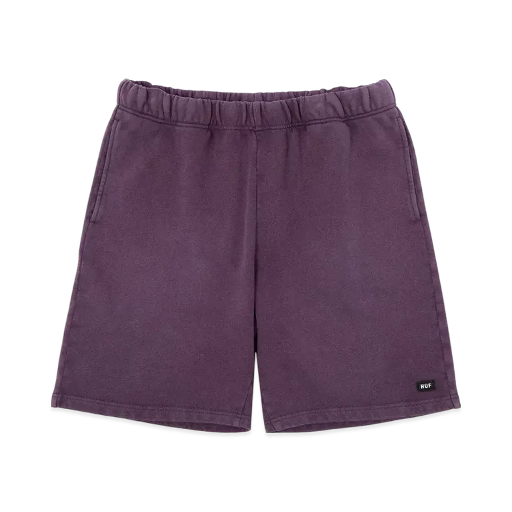 HUF Classic Fleece Shorts "Dark Berry"