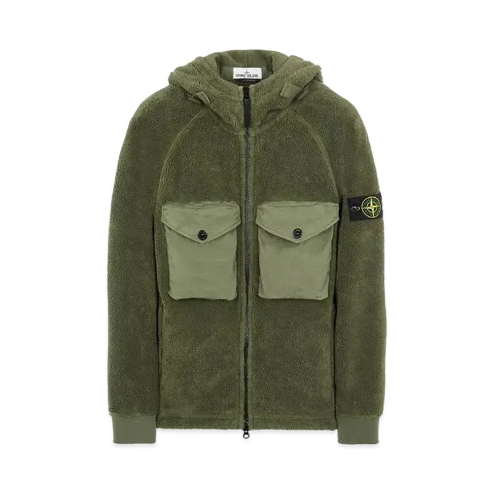 Stone Island 60134 COTTON PILE "Sage Green"
