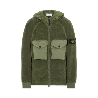 Stone Island 60134 COTTON PILE "Sage Green"
