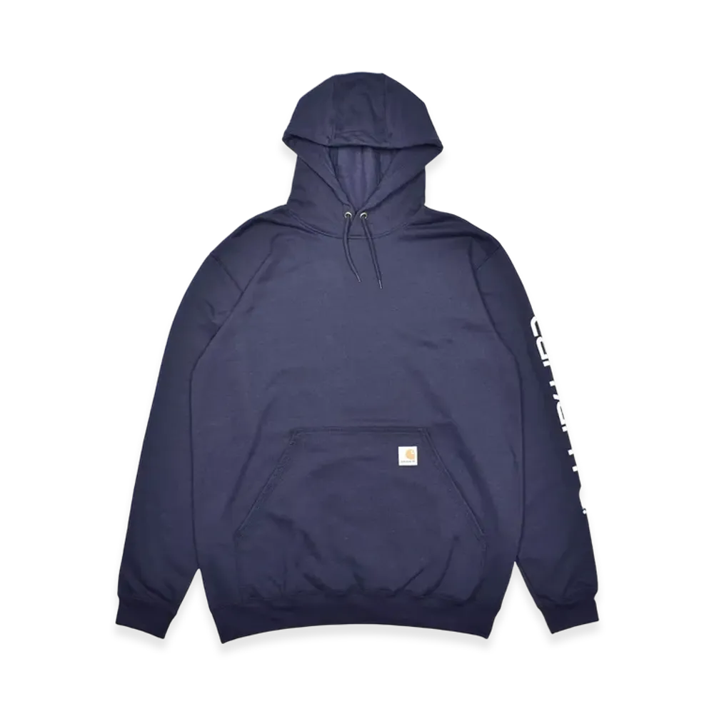 Carhartt Sleeve Logo Sweat Hoodie "New Navy"