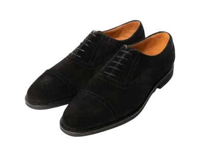 Berwick Semi Brogue HO261 Suede "Black" 3009REVIBK
