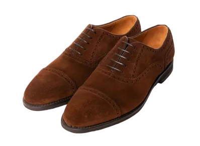 Berwick Semi Brogue HO261 Suede "Brown" 3009REVIBR