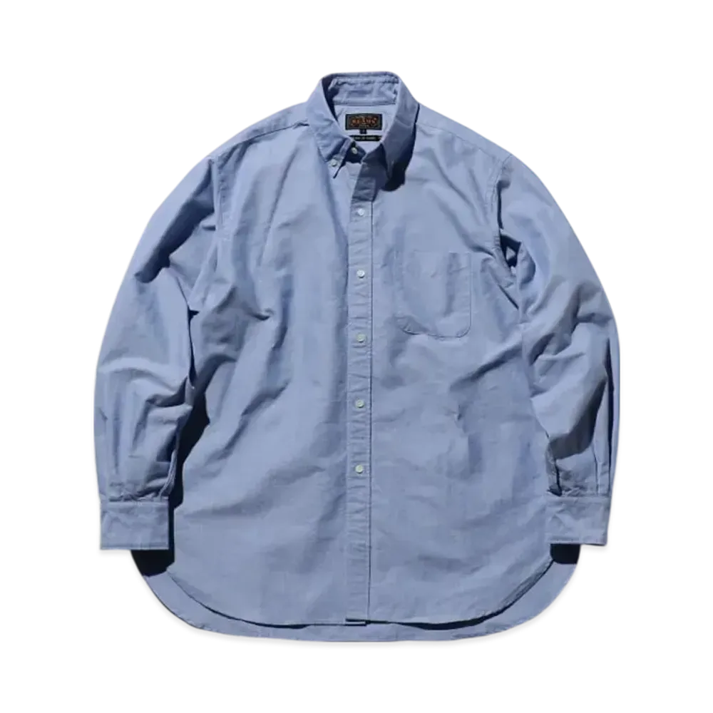 BEAMS B.D. American Oxford Classic Fit "Blue"