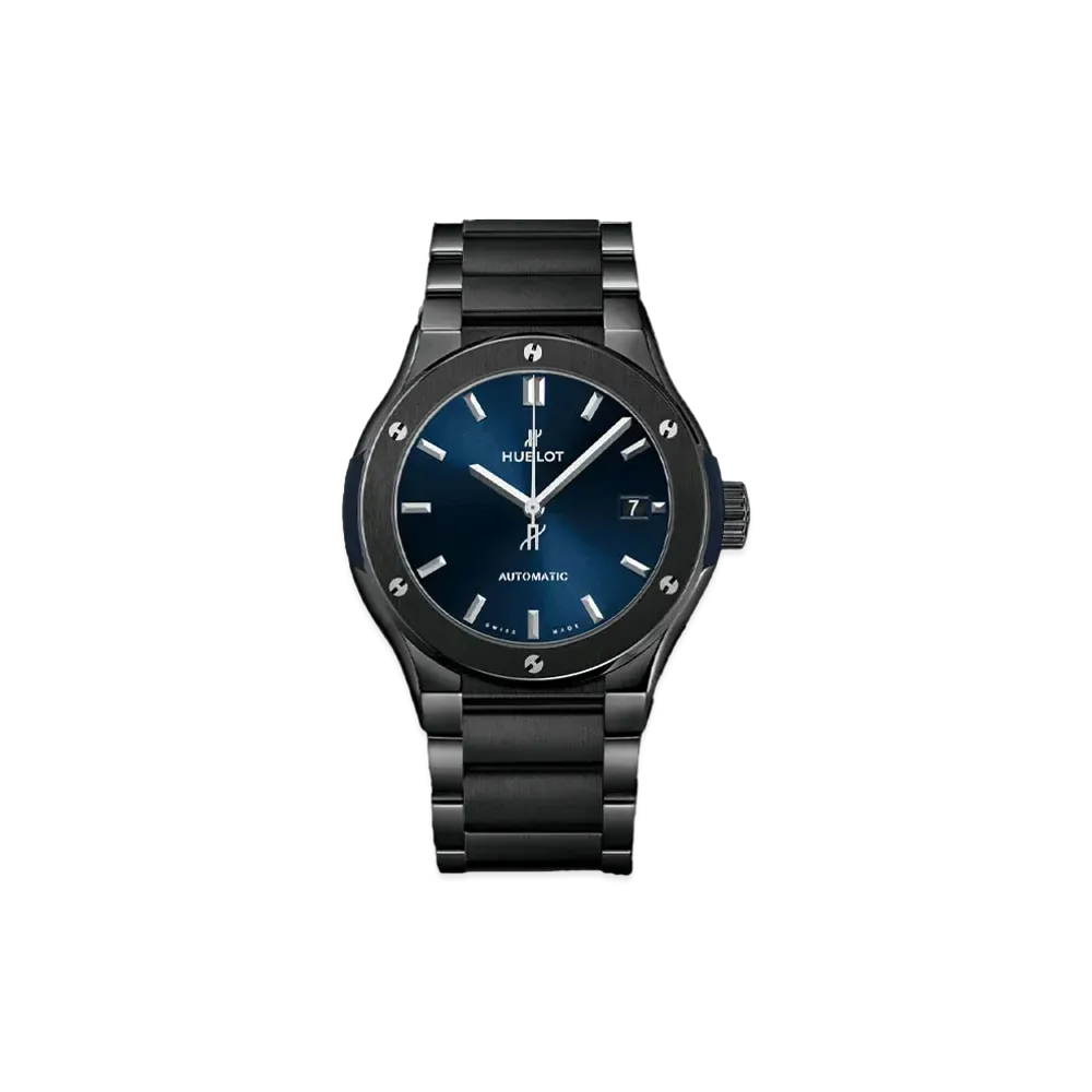 HUBLOT Classic Fusion Ceramic Blue Bracelet 45mm
