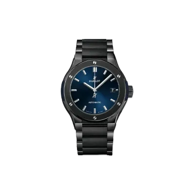 HUBLOT Classic Fusion Ceramic Blue Bracelet 45mm