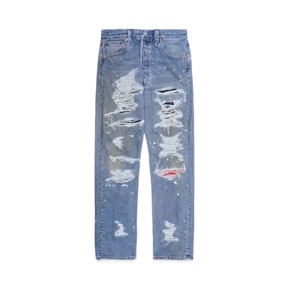 HYPE DROP x INNOCENCE NYC EXCLUSIVE DESTROY DENIM PANTS 32inch "Indigo"