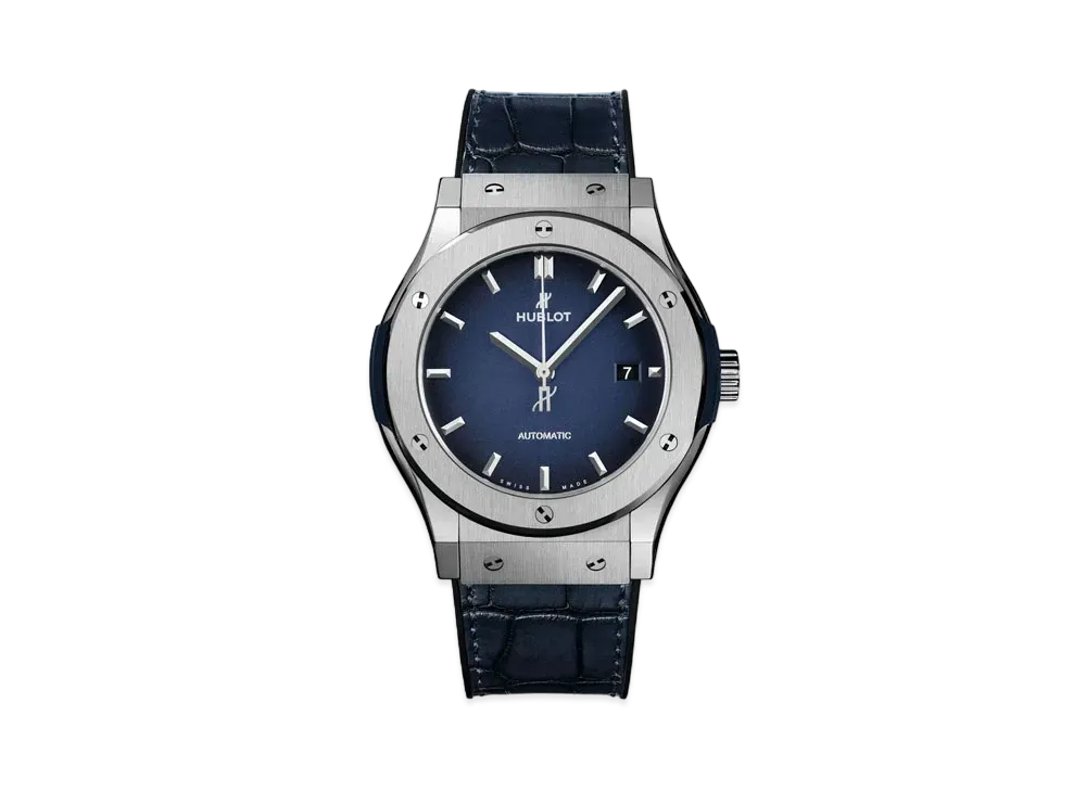 HUBLOT Classic Fusion Titanium Deep Blue 42mm
