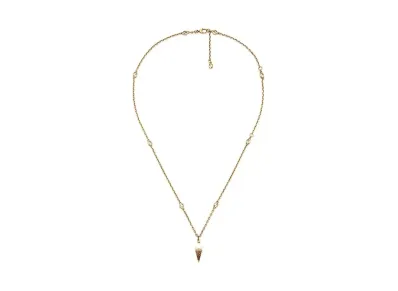 GUCCI Double G Ice Cream Necklace