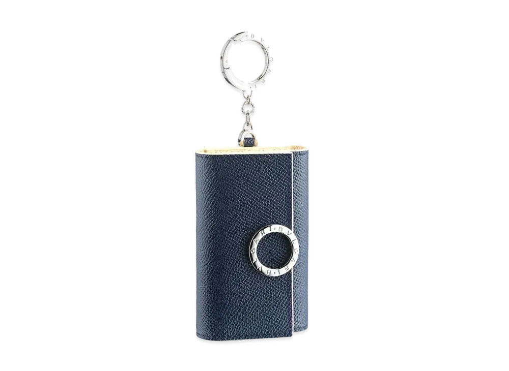 BVLGARI Clip Keyholder "Blue"
