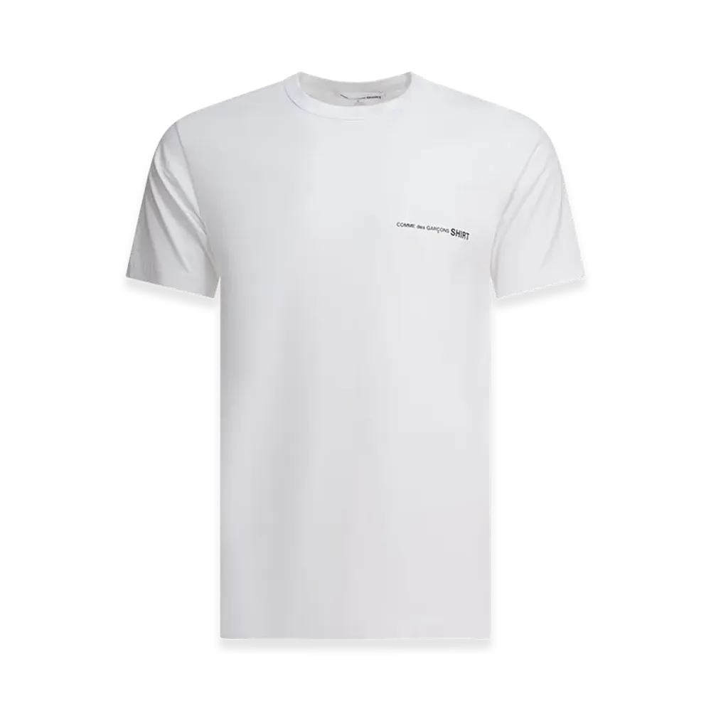 COMME des GARCONS SHIRT T-Shirt With Logo "White"