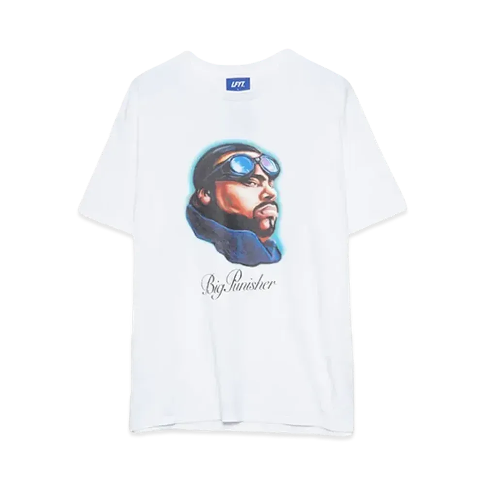 LFYT BIG PUN AIRBRUSH TEE "WHITE"