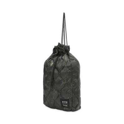 S'YTE x Taion Dahlia Camouflage Quilted Down 2Way Mini Bonsack "Khaki"
