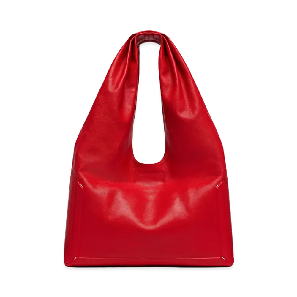 Maison Margiela Women's Medium Box Shoulder Bag "Red"