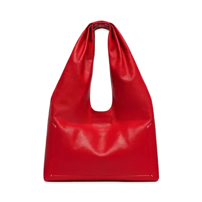 Maison Margiela Women's Medium Box Shoulder Bag "Red"