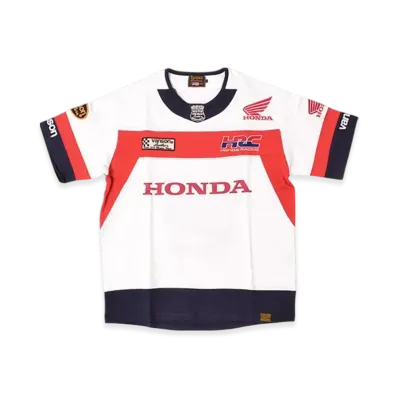 VANSON x HONDA Racing T-shirt "White"