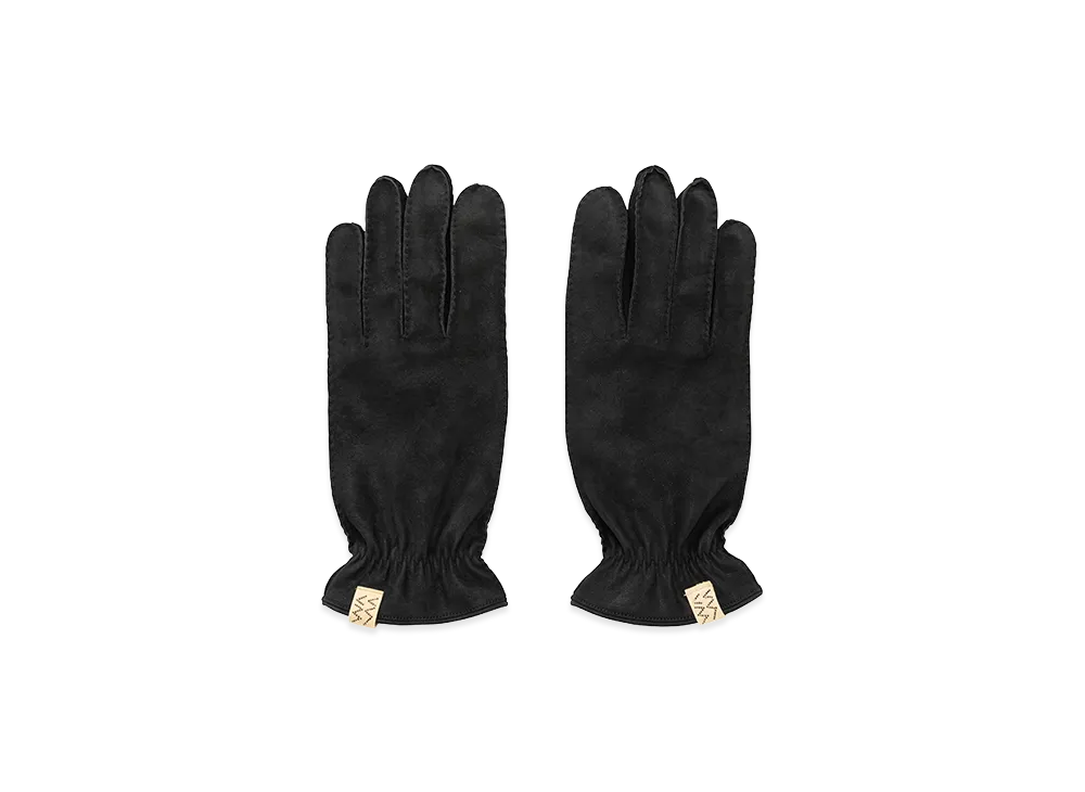 visvim Leather Gloves "Black"