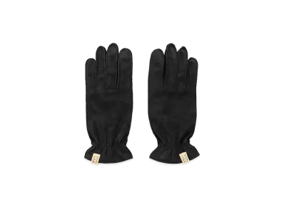 visvim Leather Gloves "Black"