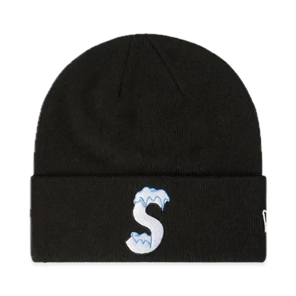 Supreme New Era S Logo Beanie "Black" (20FW)