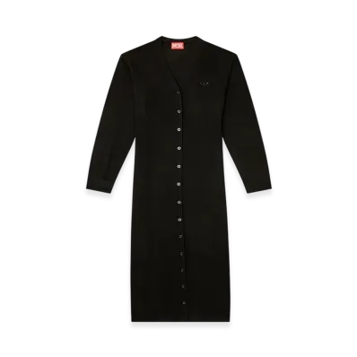 Diesel M-Alinesa-Cardigan Long Cardigan "Black"
