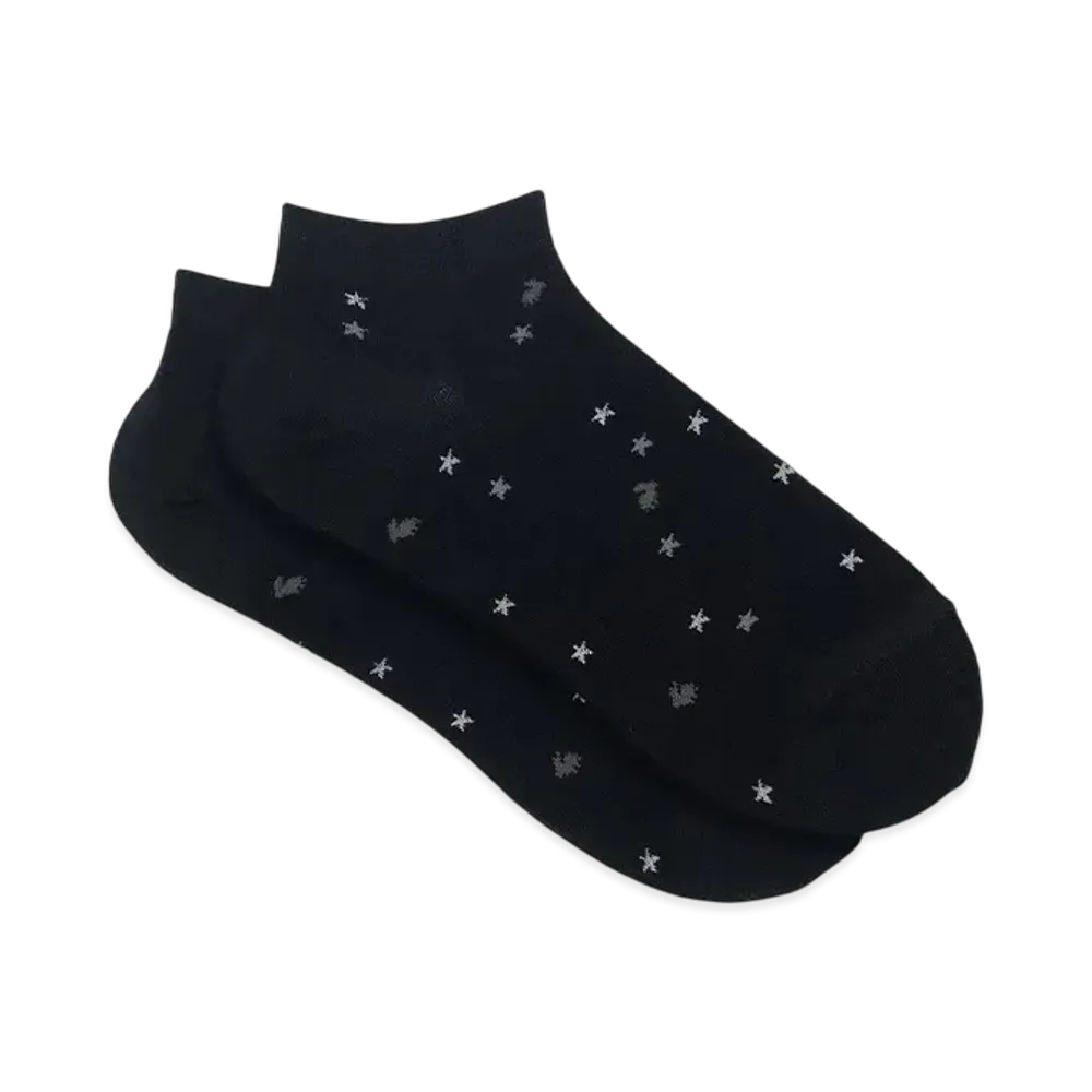 Paul Smith Rabbit / Star Short Socks "Black"