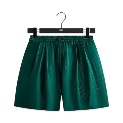 Kith Crest Logo Kylan Pull On Short "Fairway"