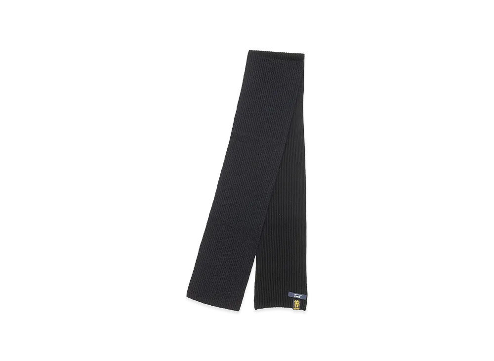 COMME des GARCONS HOMME x BATONER Alpaca Wool Full Cardigan Batoner Scarves "Black"
