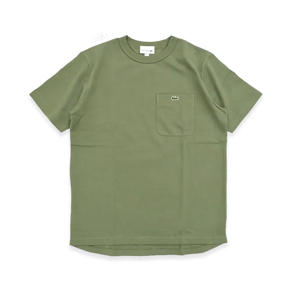 LACOSTE Pique S/S Tee "Khaki"