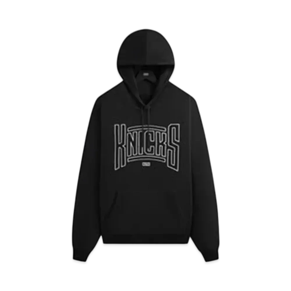 Kith x New York Knicks Arched Vintage Nelson Hoodie "Black"
