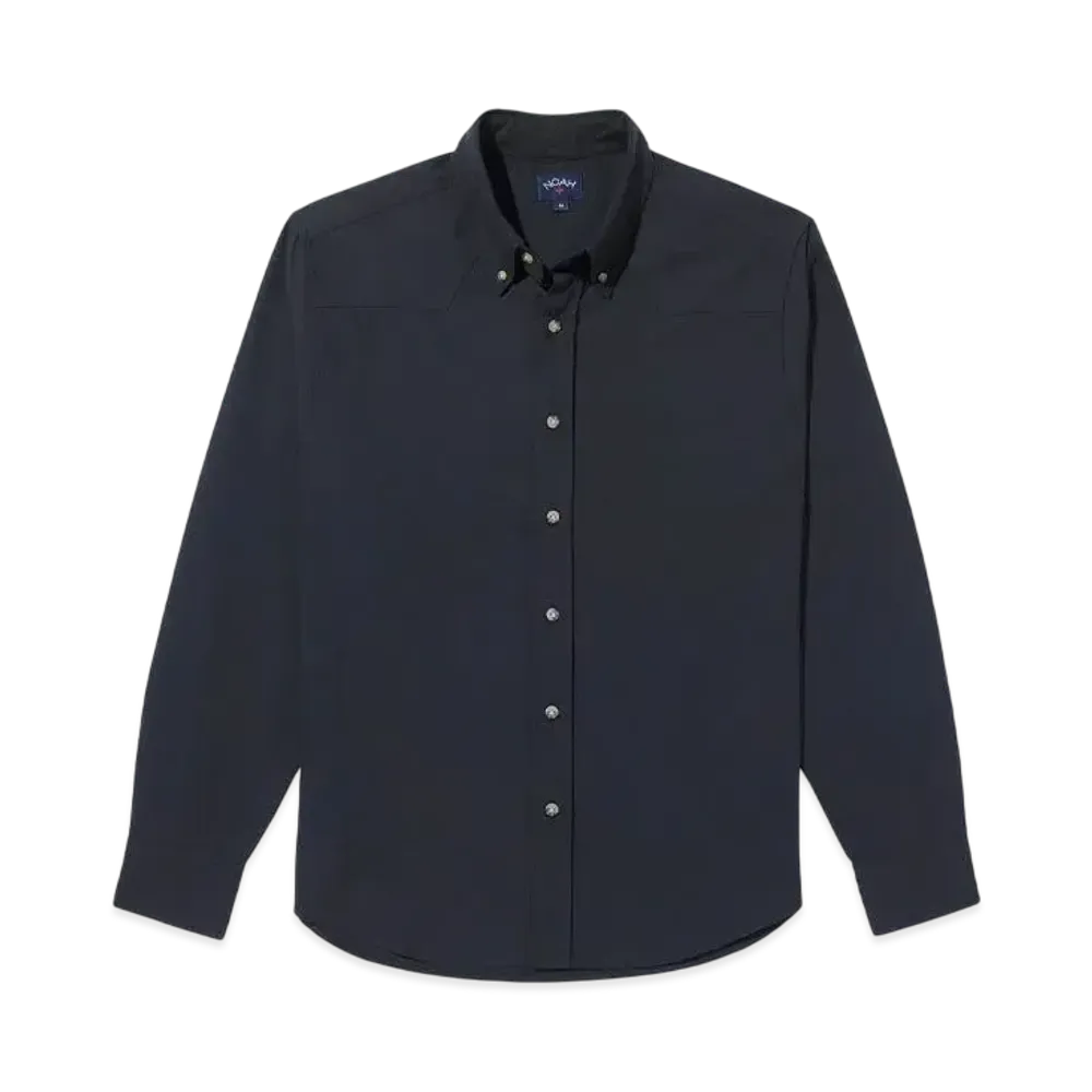 Noah Western Oxford Shirt "Black"