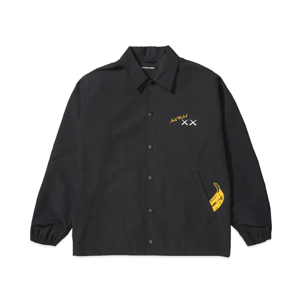 Uniqlo x KAWS x WARHOL Coach Jacket "Black"