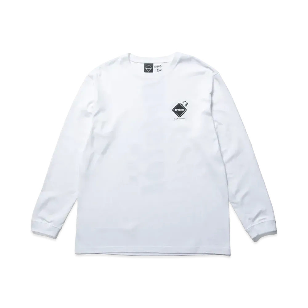 F.C.REAL BRISTOL Felix The Cat Supporter L/S Tee "White"