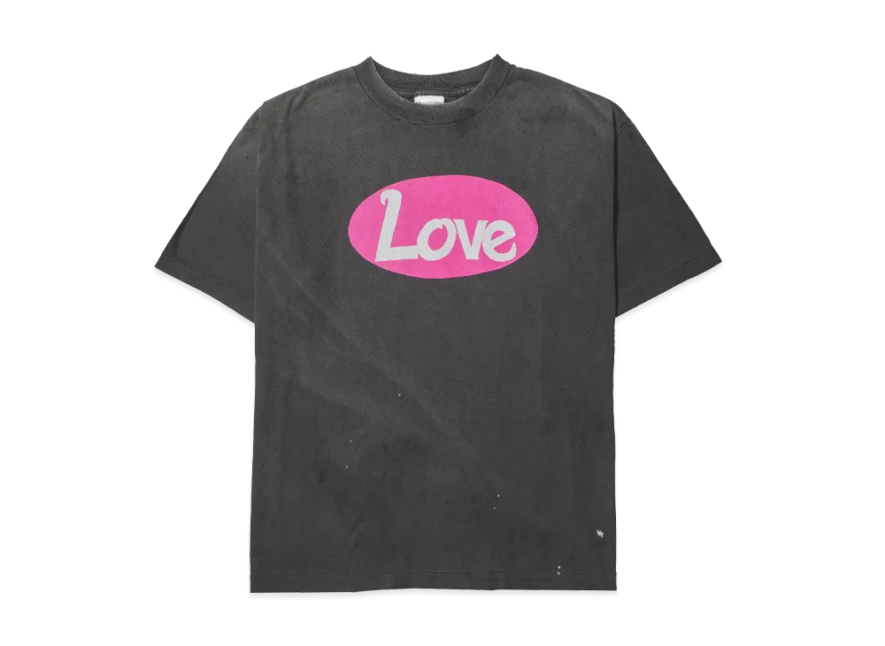SAINT Mxxxxxx SS Tee_Love "Black"