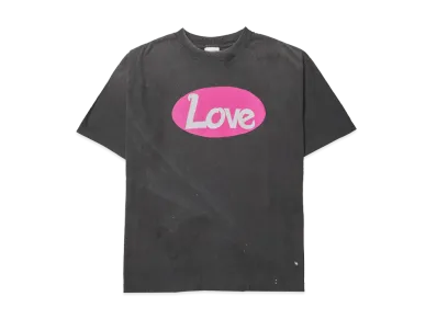 SAINT Mxxxxxx SS Tee_Love "Black"