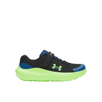 Under Armour GS Surge 4 AC "Black/Varsity Blue"