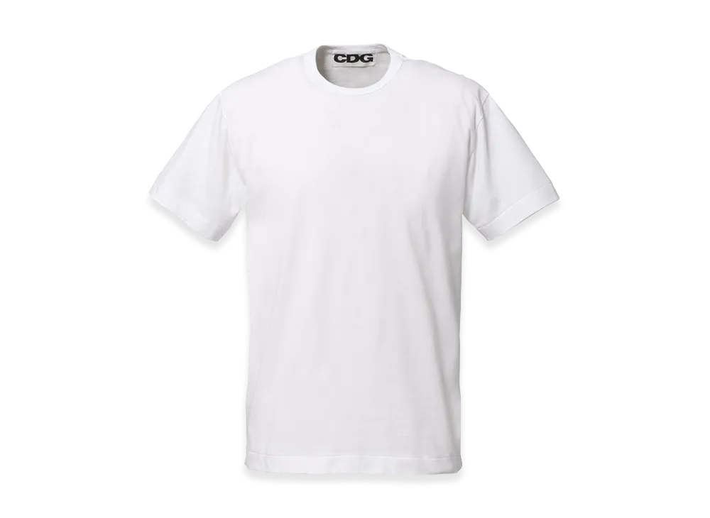 COMME des GARCONS CDG Classic T-Shirt10 On Back "White"