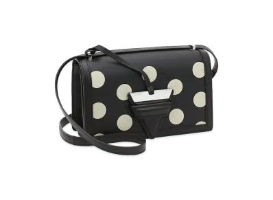 LOEWE Women's Shoulder Bag Barcelona Dot "Black/Greige"