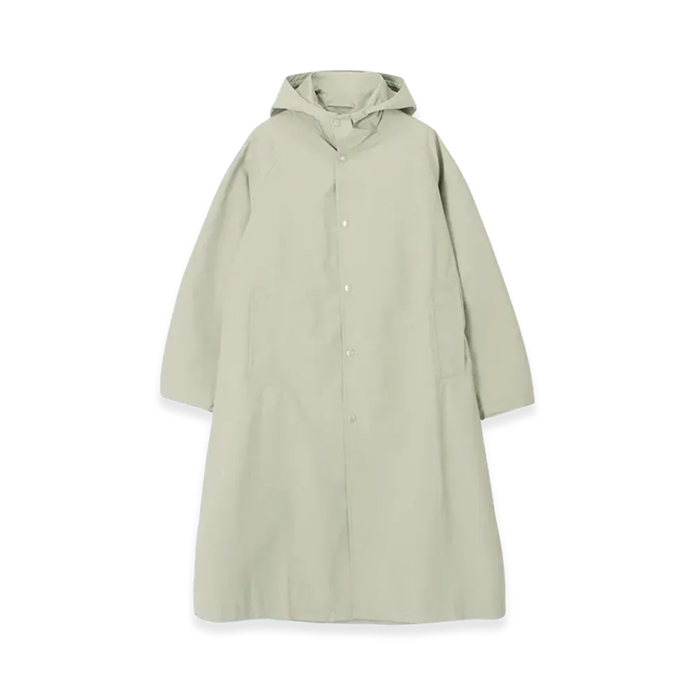 nanamica 2L Nylon Gore-Tex Hooded Coat "Harbor Gray"