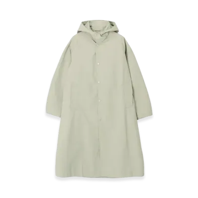 nanamica 2L Nylon Gore-Tex Hooded Coat "Harbor Gray"