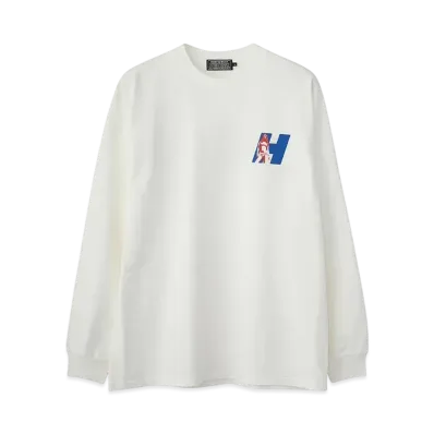 HYSTERIC GLAMOUR Hysteric Racing T-Shirt "White"