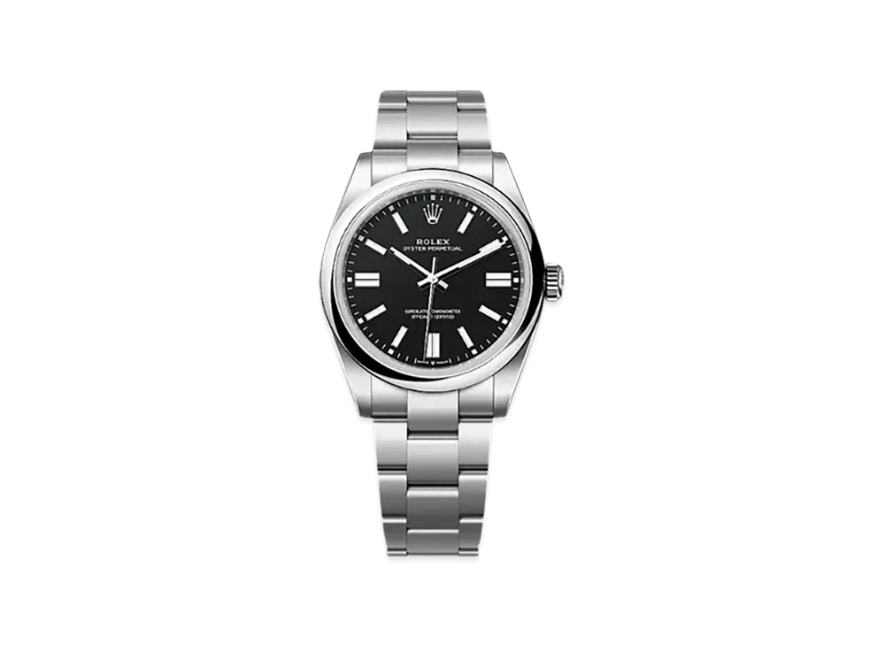 ROLEX Oyster Perpetual 41mm Oystersteel 134300 "Black"