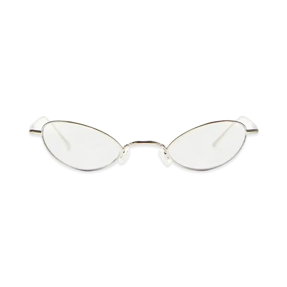 Acne Studios Steel Sunglasses "Clear/Silver"