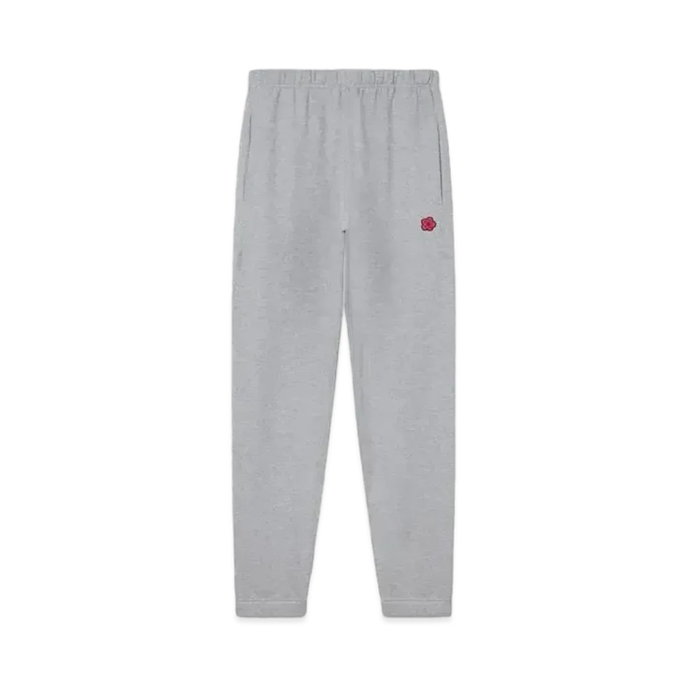 KENZO 'BOKE FLOWER' Embroidery Jog Pants "Pale Grey"