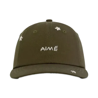 Aime Leon Dore Floral Embroidered Hat "Green"