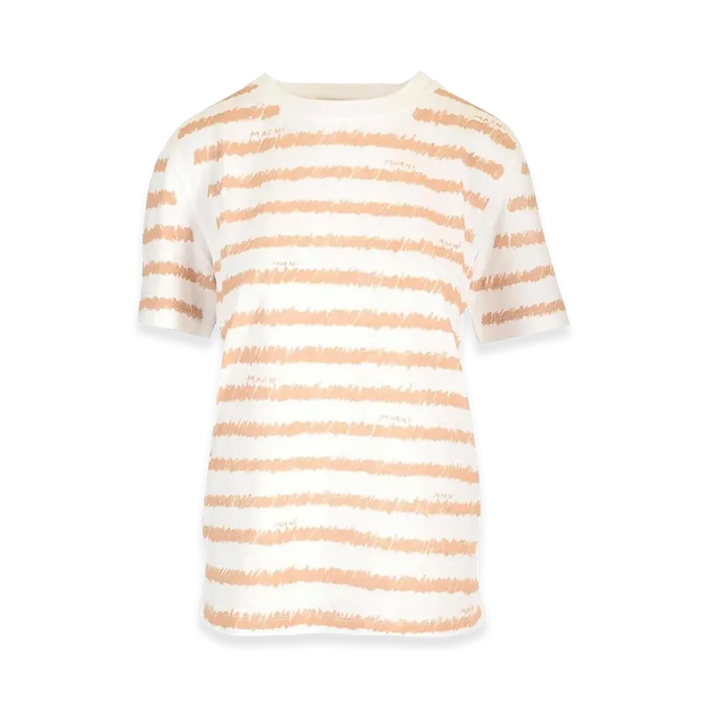 MARNI Women's Printed T-Shirt "White"